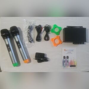 Fifine dual wireless microphone system